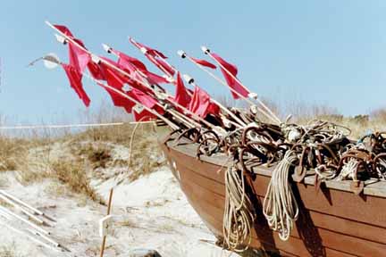Fischkutter in Trassenheide